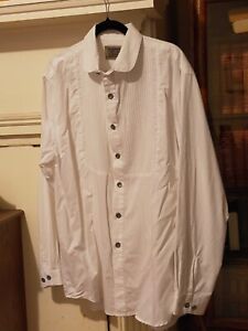 Frontier Classics Shirt Mens Dress Collar  Shirt 100%Cotton