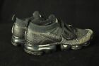 Nike Vapor Max Fly Knit 2 Black Gold Gray Running Shoes 942842-012 Size 10