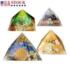 Silicone Pyramid Mold Resin Jewelry Making Mould Epoxy Pendant Craft DIY Tool US
