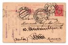 TRANSVAAL: Postcard to Austria 1907. Arr.canc.