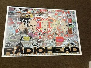Radiohead Pablo Honey Bends OK Computer Miscellaneous Cardstock Poster 12x18
