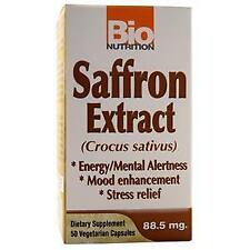 Bio Nutrition Saffron Extract (88.5mg)  50 vcaps
