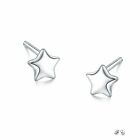925 Sterling Silver Star Tiny Small Post Stud Earrings 2mm Gift PE18