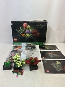 LEGO Icons Succulents Plants and Flowers Home Decor 10309 771 pcs Botanical