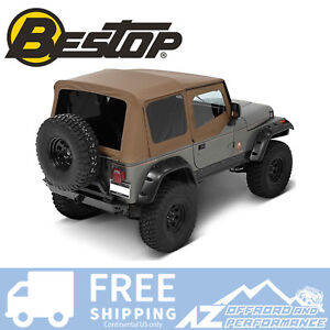 Bestop Supertop NX Tinted No Doors Spice For 88-95 Jeep Wrangler YJ (For: Jeep Wrangler)