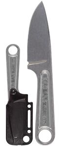 KA-BAR Forged Wrench Knife 1119, Hard Plastic Sheath, 425 High Carbon SS, USA Ma