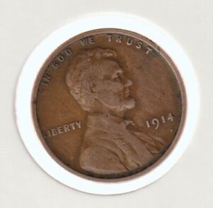 New ListingRare 110 Year's Old 1914 US Lincoln Wheat Penny Collection WWI Antique War Coin