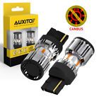 AUXITO 7443 7444 Amber LED Turn Signal Blinker Light Bulbs CANBUS Yellow 2000LM (For: MAN TGX)