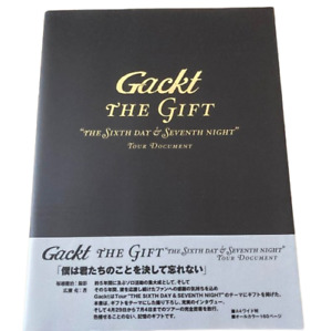 Gackt the gift the sixth day & seventh night tour document artist goods from JP