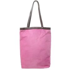Ladies Bag J M Davidson Harako Tote Bag Handbag Leather Handle Pink Made In Engl