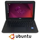 Ubuntu Linux Dell 3180 11.6 Celeron N3060 1.6 GHz 4GB 32 GB eMMC Laptop HD