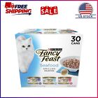 Purina Fancy Feast Gravy Wet Cat Food Variety Pack, 3 oz Cans (30 Pack)