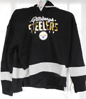 Pittsburgh Steelers  Womens Hooded Pullover Sweatshirt-X Large