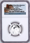 2019-S  - .999 SILVER - Lowell ATB 25c NGC PF 70 Ultra Cameo