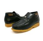 NEW British Walker Mens Casual Shoes BWB Genuine Leather SlipOn Crepe Sole Black