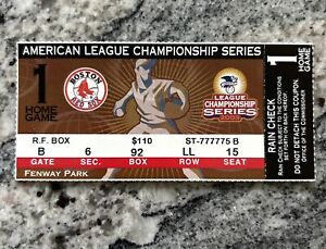New ListingNY Yankees vs Red Sox 2003 ALCS Game 3 ticket *Pedro tosses Zimmer Fenway Jeter