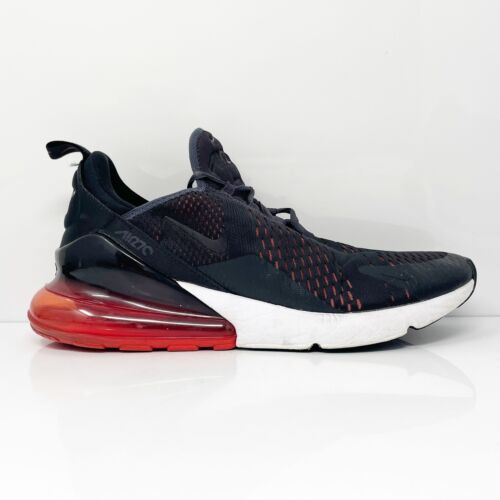 Nike Mens Air Max 270 AH8050-013 Black Running Shoes Sneakers Size 11.5