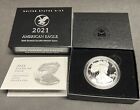 New Listing2021-S Type 2 PROOF American Silver Eagle Dollar w/ Box COA ASE $1 Oz Bullion