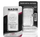 1 oz Silver Bar Nadir Metal Rafineri NMR - .999 Fine Silver Bar - in Assay Card