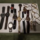 Mixed Watch Lot Invicta Michael Kors Fossil Anne Klein Guess Elgin Kenneth Cole