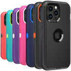 For iPhone 15 Pro Max 14 13 12 11 XR XS Phone Case Heavy Duty Shockproof Cover