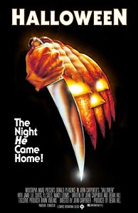 Halloween movie poster print  : 11 x 17 : The Night He Came Home