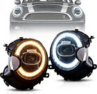 VLAND Headlights Fit 2007-2013 BMW Mini Cooper R55 R56 R57 R58 R59 W/Startup DRL (For: Mini)