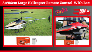 Large Helicopter 80/86cm Amazing Remote Control Aircraft Children's Gift