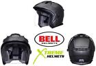 Bell Mag-9 Helmet Titanium DOT S-2XL Open Face Inner Shield Speaker Pockets