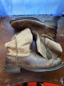 Ariat Rambler Mens Size 11D Brown Western Square Toe Cowboy Boots 10002317