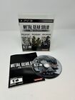 Metal Gear Solid HD Collection PS3 *Complete* CIB (Sony PlayStation 3, 2011)