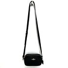 Auth COACH Mini Jamie Camera Bag CA069 Black Leather - Shoulder Bag