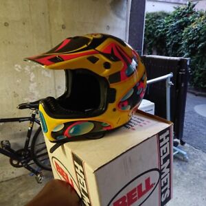 BELL MOTO6 Motocross Helmet Jeremy McGrath Replica Size XL Free Shipping F/S