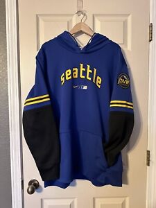 Seattle Mariners 2023 Nike City Connect Two Tone Hoodies XXL