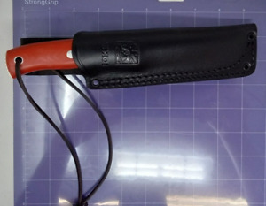 Joker Survival Knife Lynx CN111-F Canvas Micarta Orange Handle, Blade 4.13 inch