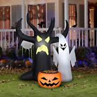 NEW Haunted Tree W/ Candy Bowl 5' Airblown Inflatable Lights Up Halloween Gemmy