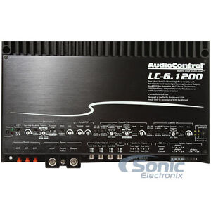 AudioControl LC-6.1200 1200W RMS 6-Channel Class-D LC Series Car Amplifier
