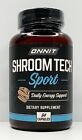 Onnit Shroom Tech Sport Energy Support Supplement 84 Caps MFG 02/23 = EXP 02/25