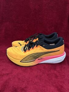 Mens Puma Deviate Nitro 2 Elite Running Shoes Yellow Summer Size 11.5 376807-03
