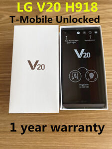 LG V20 H918 For T-Mobile Unlocked 64GB +4GB Fingerprint 4G Smartphone-New Sealed