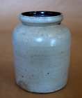 ANTIQUE MIDWESTERN STONEWARE CROCK - INDIANA? - 9