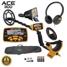 Garrett ACE 300 Metal Detector with Waterproof Search Coil and Carry Bag