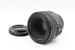 Nikon Nikkor AF-S 50mm f1.8 G SWM ASPH Lens AFS #408