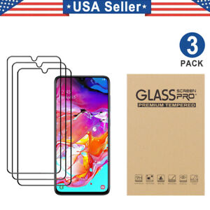 3PK Tempered Glass Samsung Galaxy A03S A04e A12 A13 A14 A23 A33 A42 A52S A53 A54