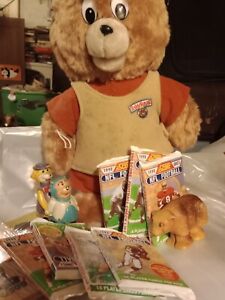 New ListingJunk Drawer Lot Collectible Vintage Ramp Walkers Teddy Ruxbin Toy Card So...