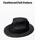 Roblox Toy Code Feathered Felt Fedora Celebrity Series 8 Sent Messaged