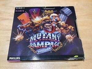 Mutant Rampage: Bodyslam (Philips CD-i, 1994) Rare & Out Of Print