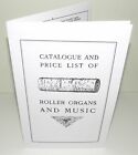 Roller Organ Music Directory Reproduction