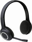 Logitech Over-The-Head Wireless Headset H600 with USB Receiver - Black