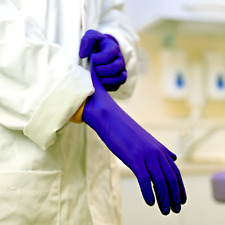 100 4mil INDIGO or BLUE Nitrile Medical Disposable Exam Gloves Latex Powder Free